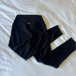 LSKD Women's Black Leggings